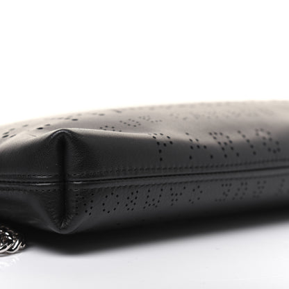 Chanel Calfskin Eyelets Clutch Black 6 of 10