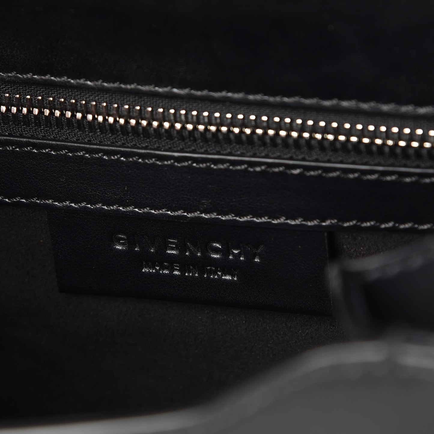 Calfskin Mini Pandora Box Logo Strap Crossbody Bag Black