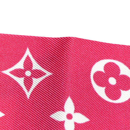 Louis Vuitton Silk Monogram World Of Love Bandeau White 5 of 10