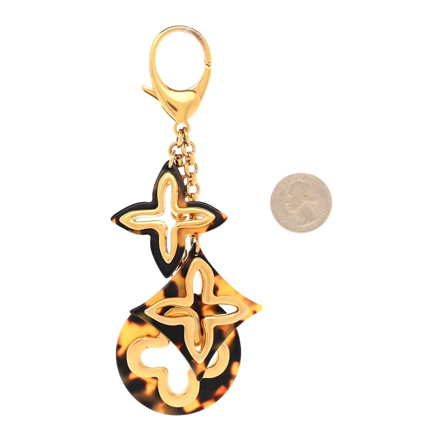 Louis Vuitton Insolence Bag Charm Ecaille 2 of 6