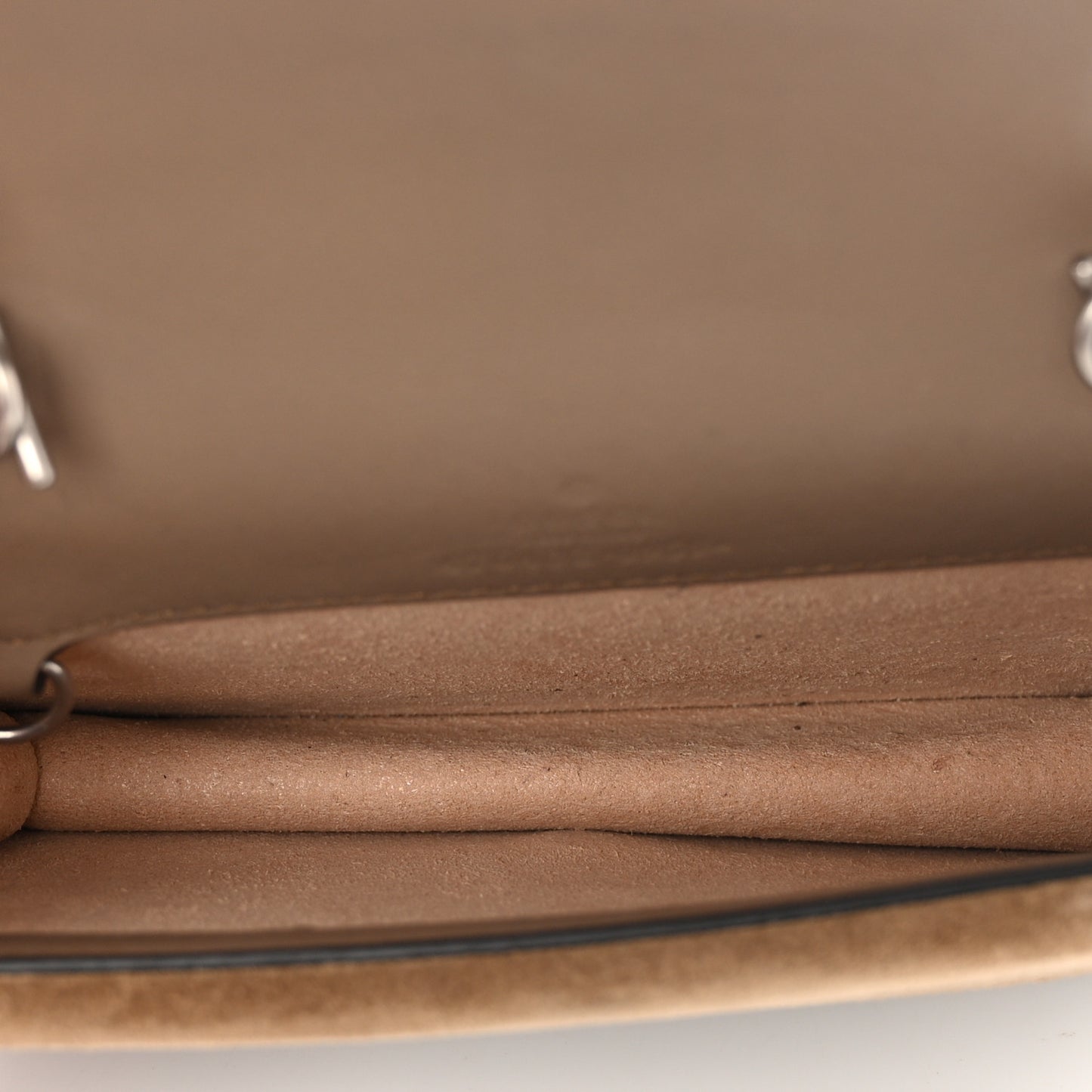 GG Supreme Monogram Super Mini Dionysus Shoulder Bag Taupe