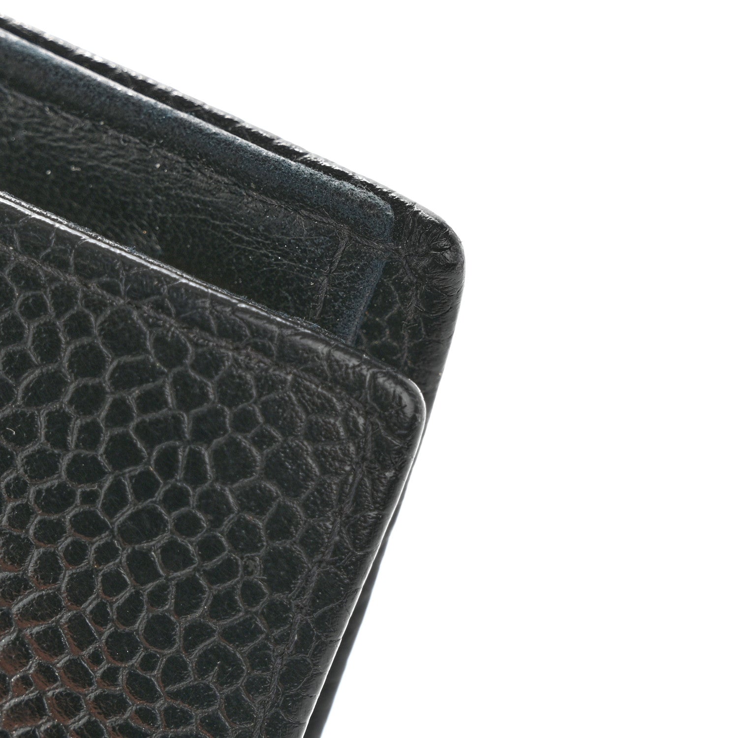 Chanel Caviar Timeless CC Compact French Wallet Black 9 of 13