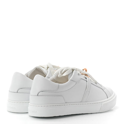 Hermes Calfskin Day Sneakers 37 White 4 of 7