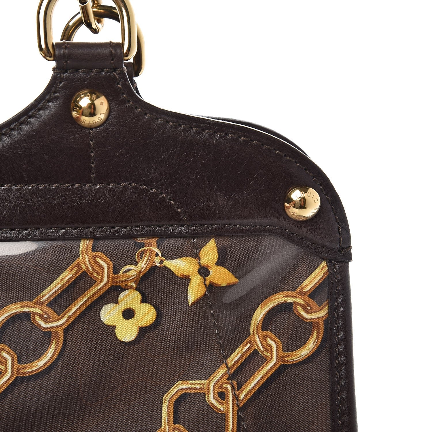 Louis Vuitton Monogram Charms Cabas Brown 7 of 9