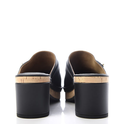 Chanel Calfskin CC Turn Lock Clogs 41 Black 7 of 10