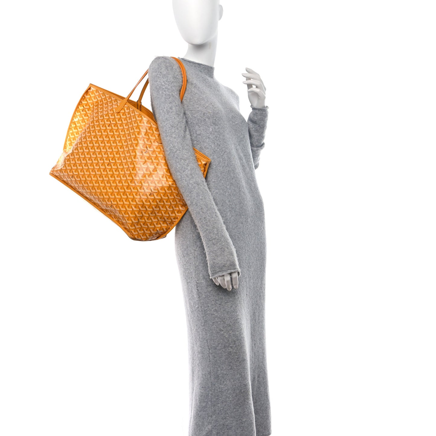 Goyardine Reversible Anjou GM Yellow