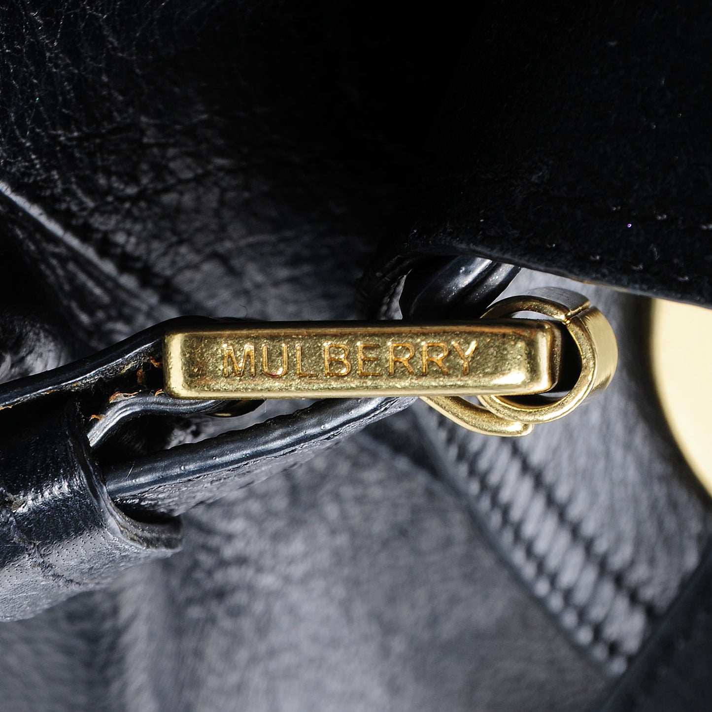 Soft Buffalo Leather Medium Alexa Black