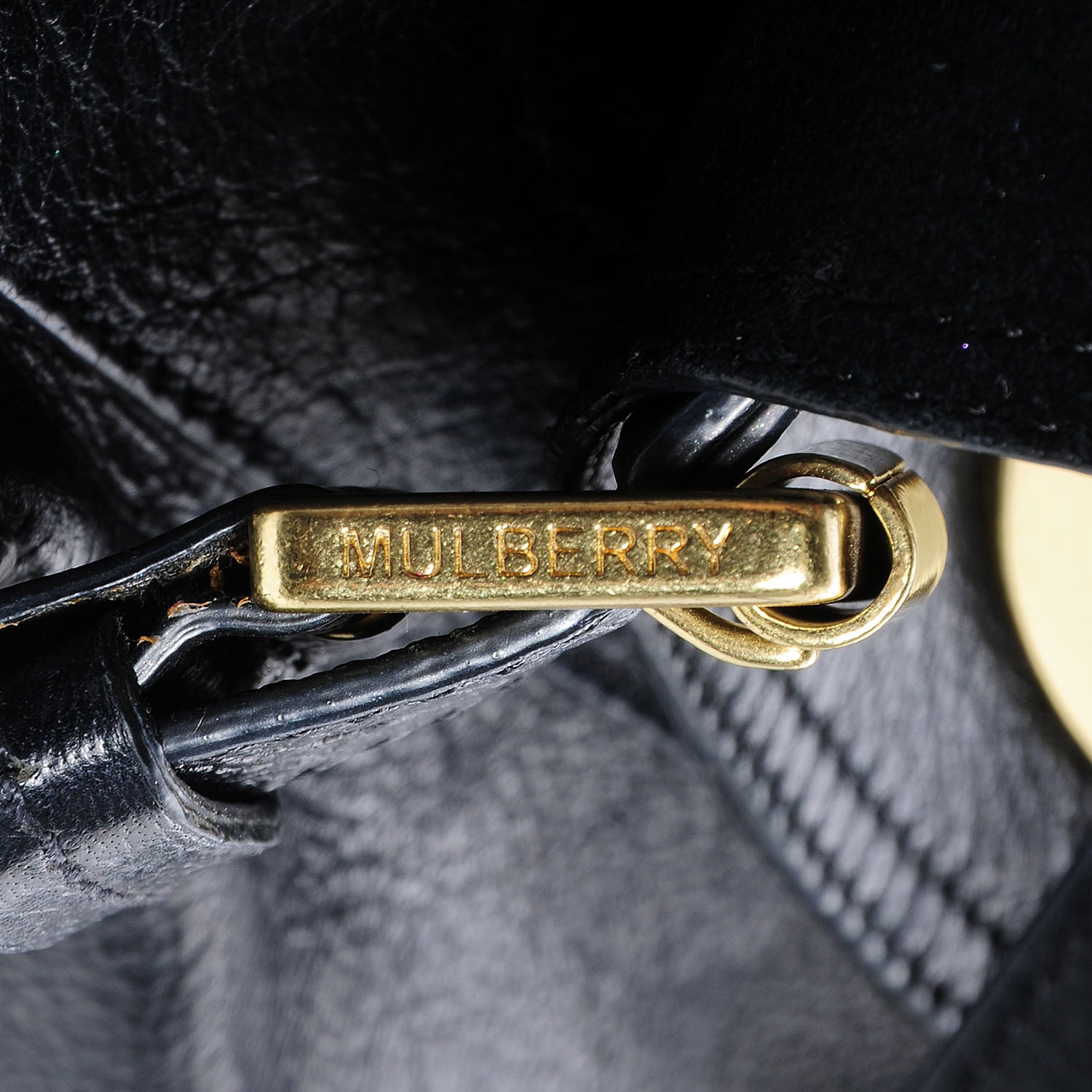 Mulberry Soft Buffalo Leather Medium Alexa Black 4 of 12