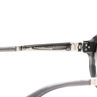 Louis Vuitton Acetate Petit Soupcon Cat Eye Sunglasses Z0489E Black 6 of 7