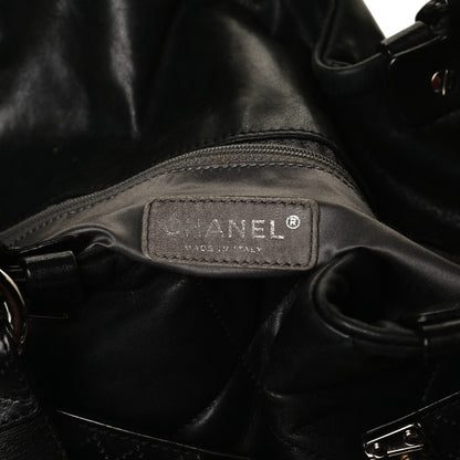 Chanel Lambskin Quilted Tote Black 9 of 14