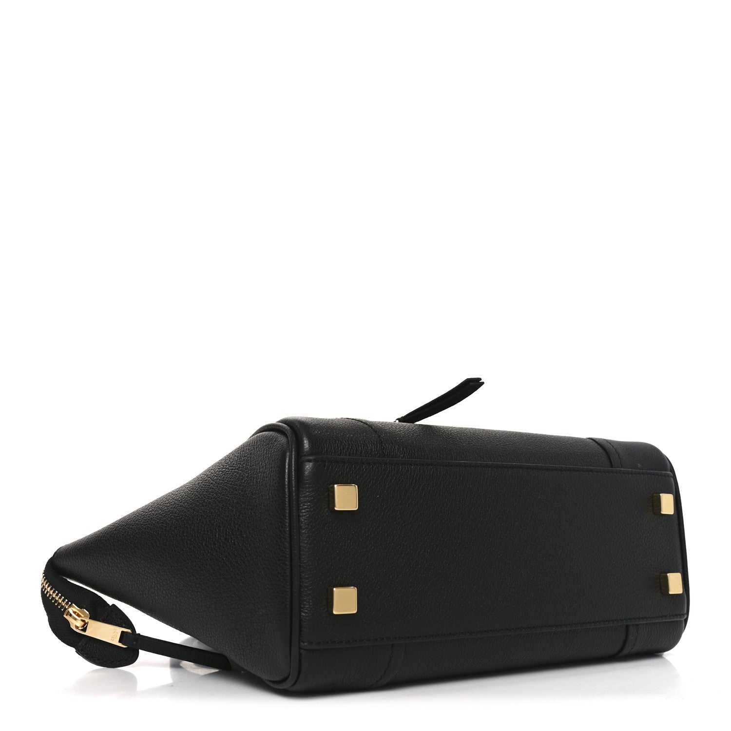 Celine Supple Shiny Lambskin Little New Luggage Black 4 of 9