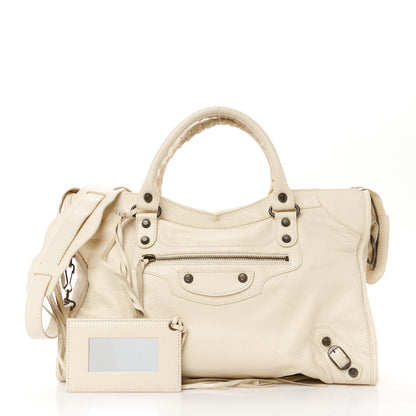 Balenciaga Agneau Classic Hardware City Blanc Creme Light Craie 3 of 12
