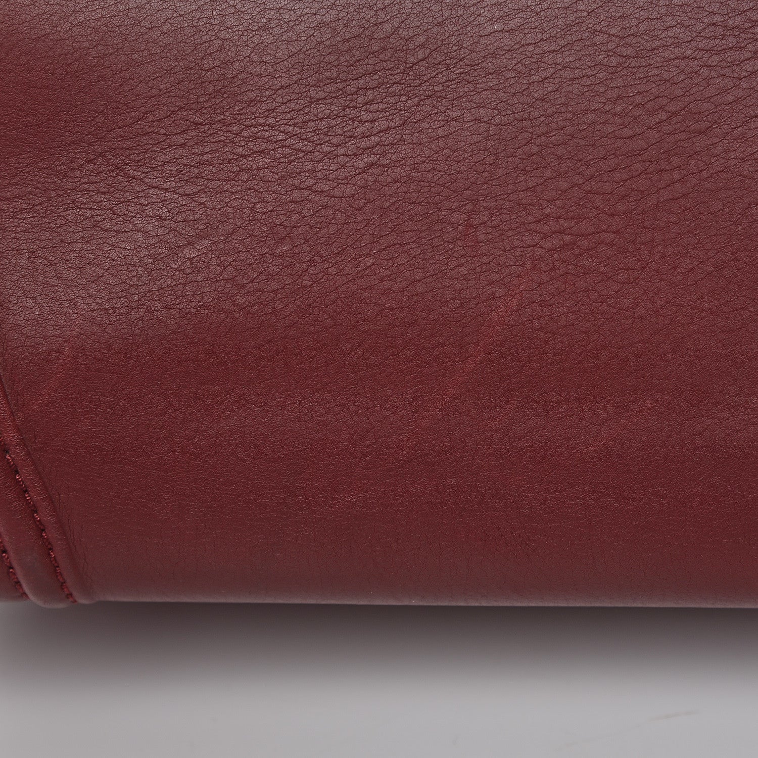 Celine Supple Calfskin Medium Phantom Luggage Burgundy 15 of 19