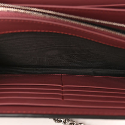 Gucci GG Supreme Monogram Blooms Mini Dionysus Chain Wallet Beige Multicolor Dry Rose 8 of 12