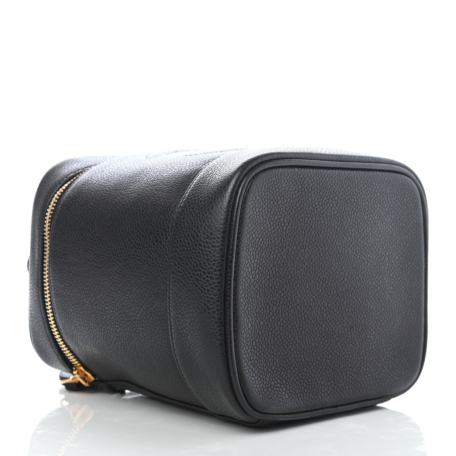 Chanel Caviar Vanity Cosmetic Case Black 4 of 8