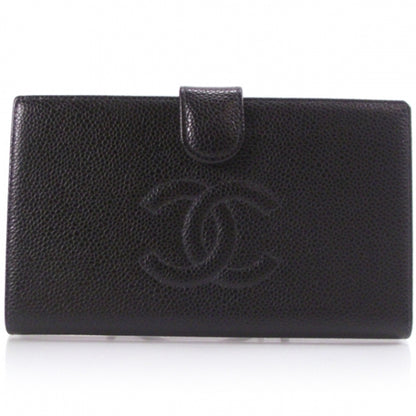 Chanel Caviar CC Wallet Clutch Black 1 of 10