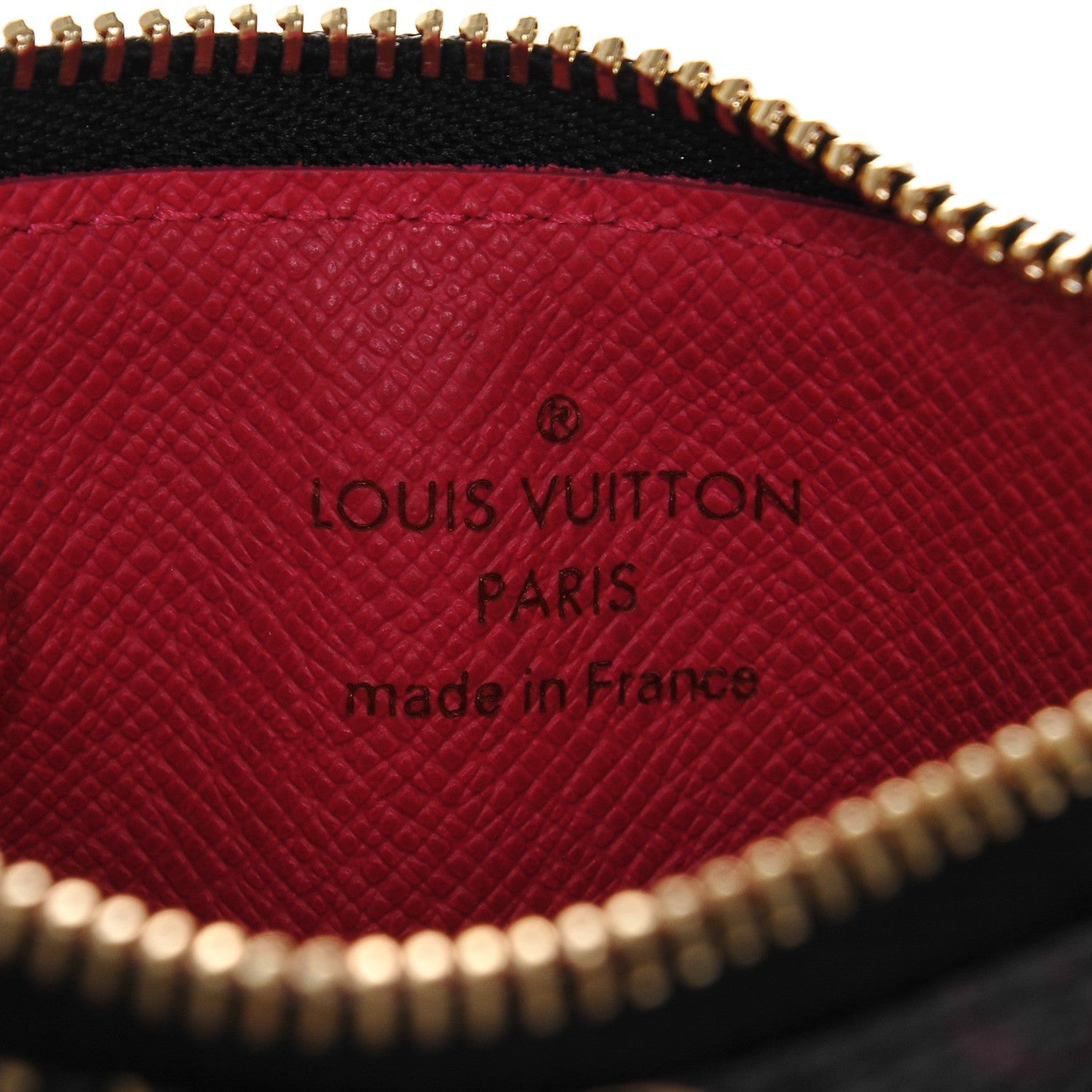 Louis Vuitton Monogram Multicolor Key Pouch Black Grenade 6 of 6