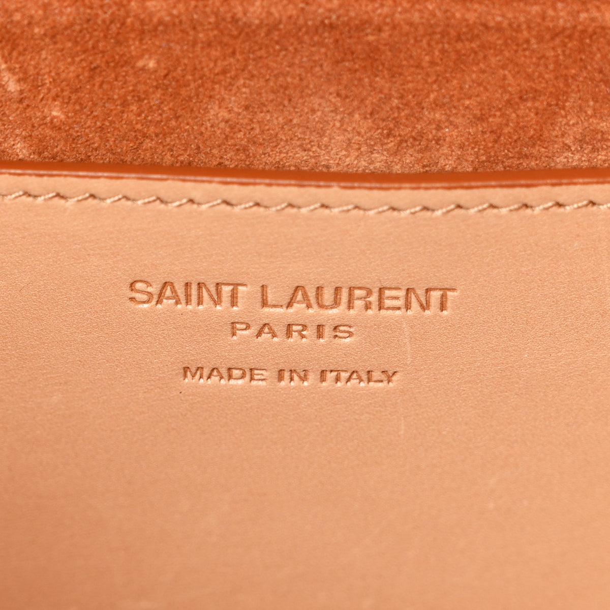Calfskin Monogram Take Away Box Dusty Vintage Brown Gold