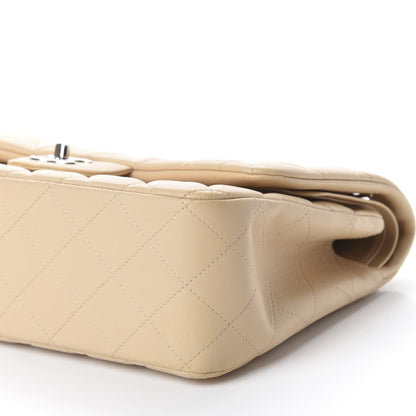 Chanel Lambskin Quilted Jumbo Double Flap Beige Clair 7 of 12