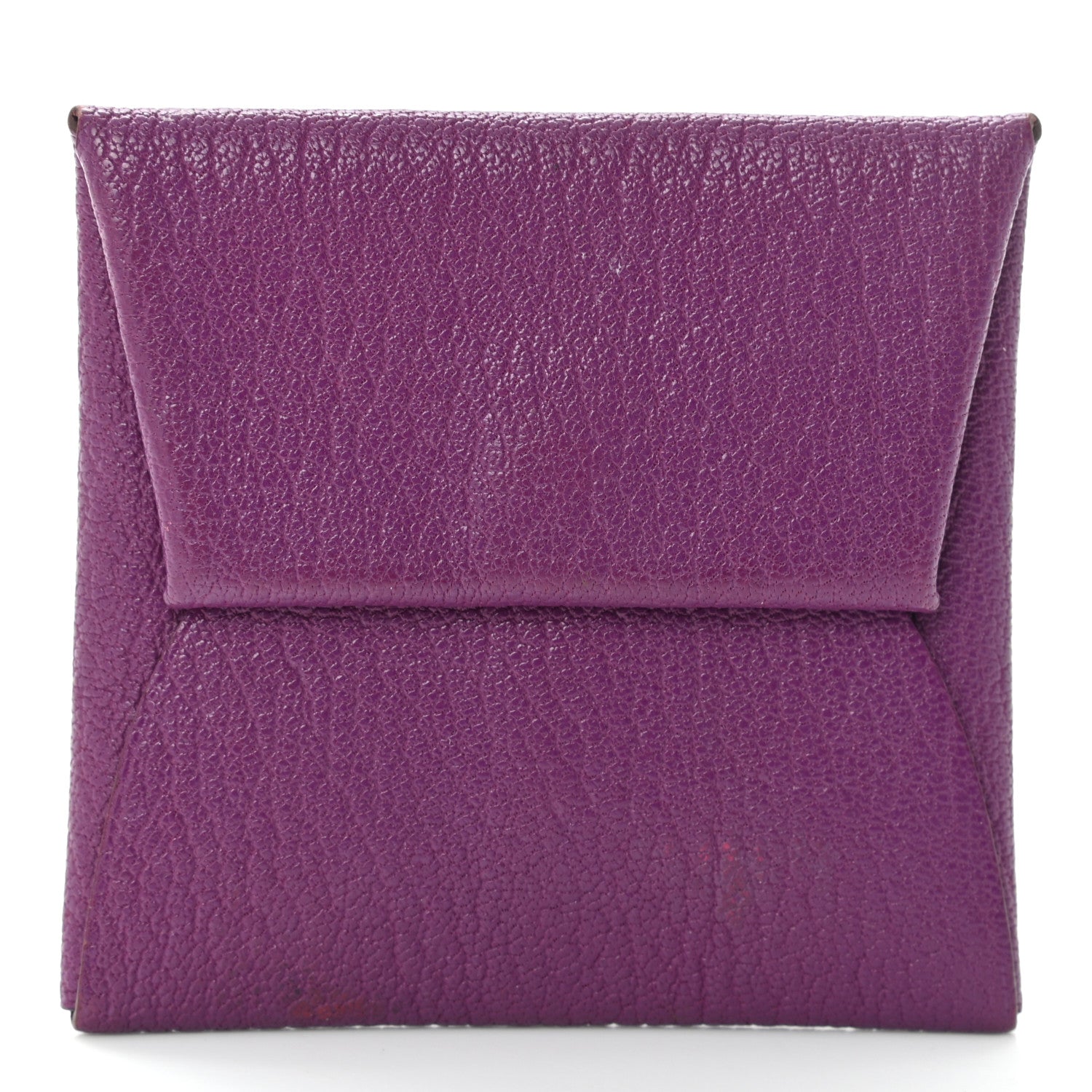 Hermes Chevre Mysore Bastia Coin Purse Anemone 1 of 10