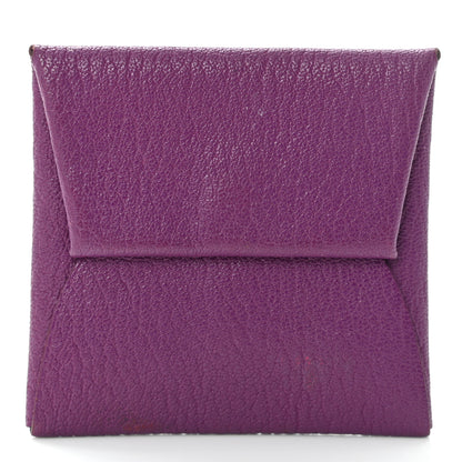 Hermes Chevre Mysore Bastia Coin Purse Anemone 1 of 10