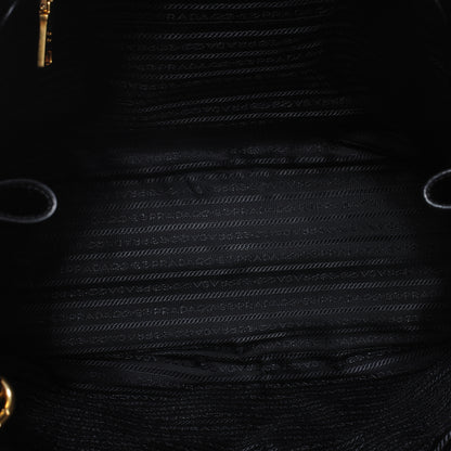 Prada Soft Calf Zipper Tote Nero Black 6 of 8