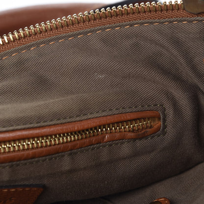 Chloe Calfskin Medium Marcie Satchel Tan 8 of 15