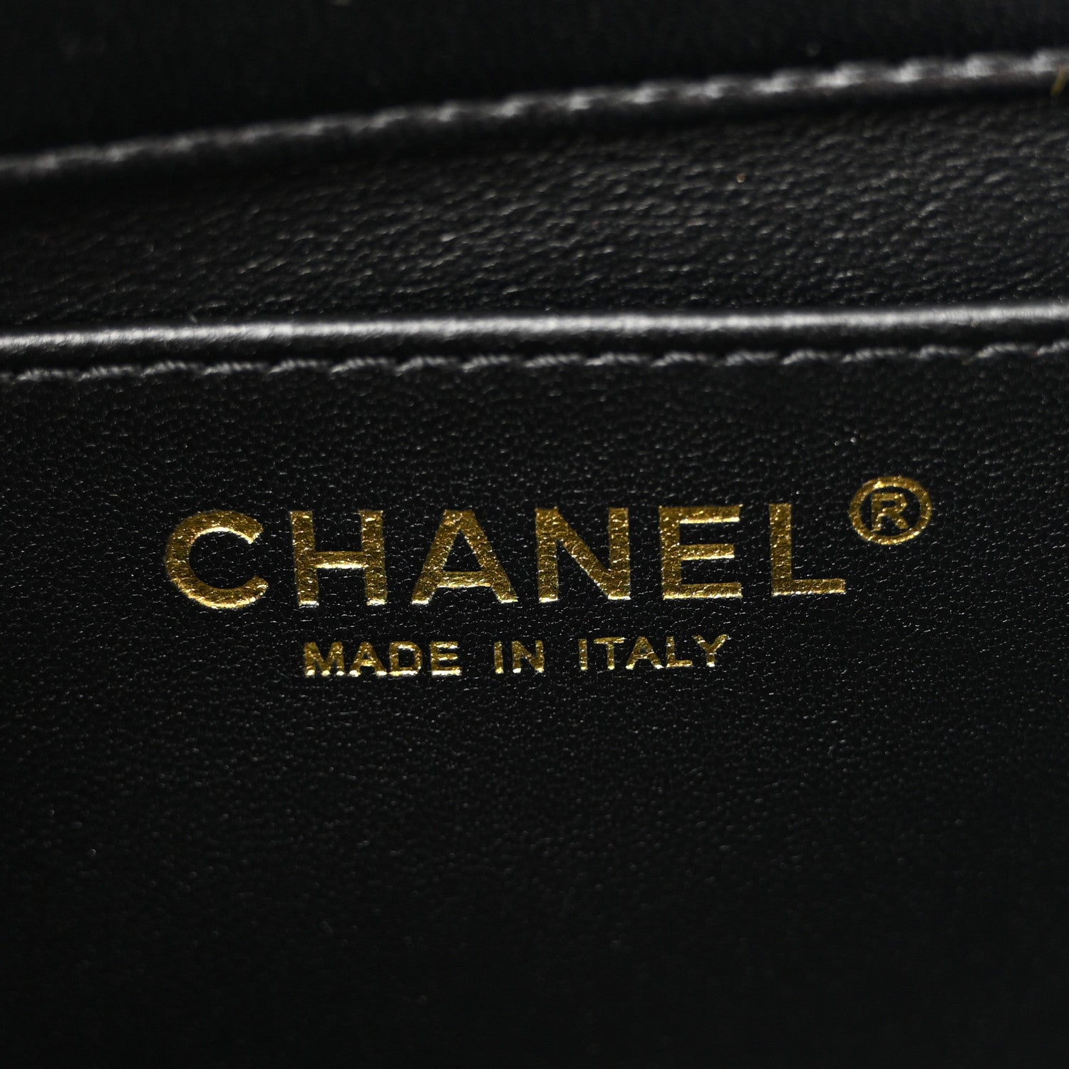 Chanel Shiny Lambskin Quilted Pearl Twist Mini Square Flap Black 6 of 10