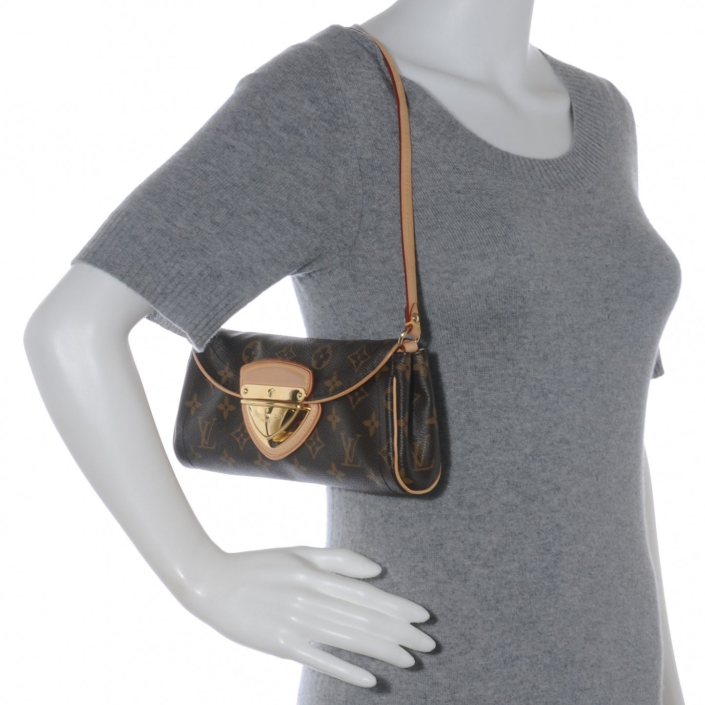 Monogram Beverly Clutch