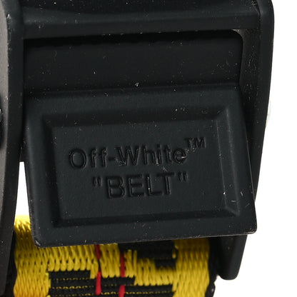 Off-White Industrial Belt Yellow 3 of 4