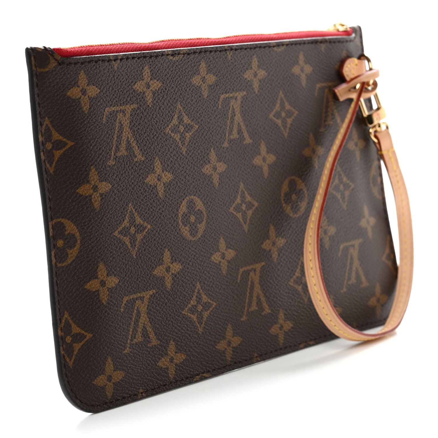 Louis Vuitton Monogram Neverfull MM GM Pochette Cherry 3 of 7