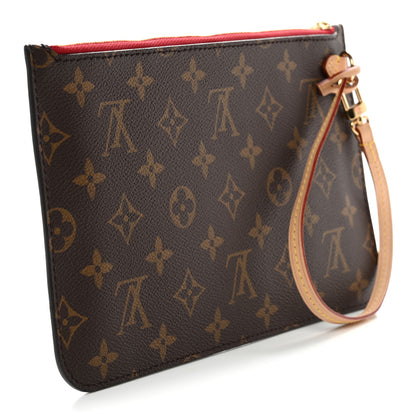Louis Vuitton Monogram Neverfull MM GM Pochette Cherry 3 of 7