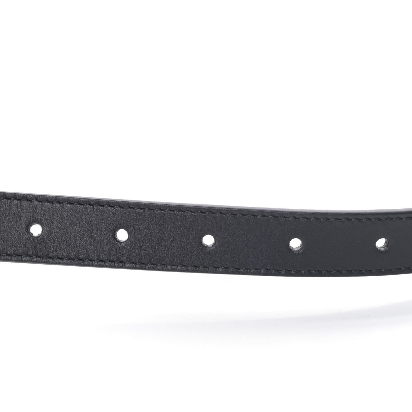Calfskin Double G 20mm Belt 75 30 Black
