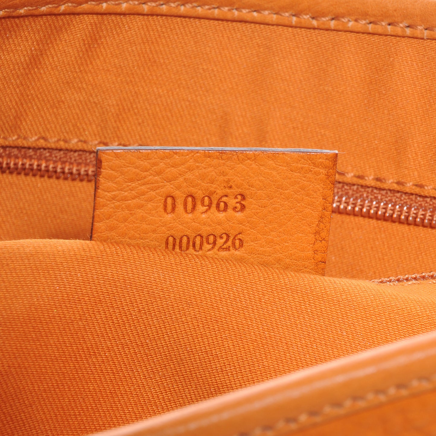 Leather Jackie O Hobo Orange
