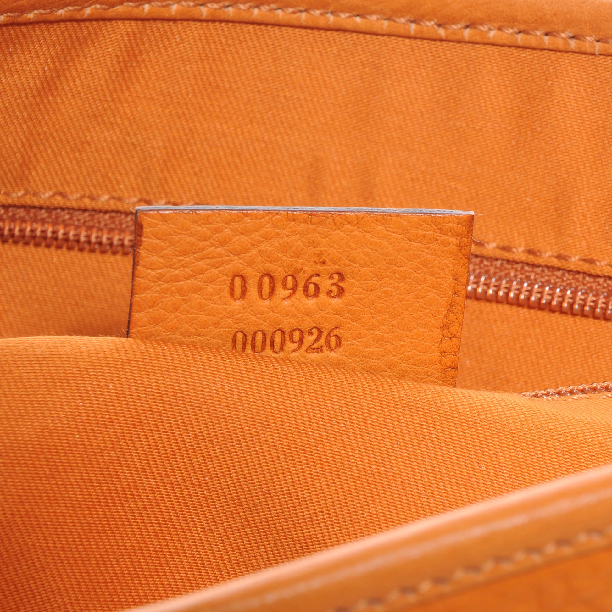 Gucci Leather Jackie O Hobo Orange 7 of 8
