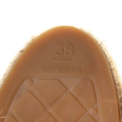 Chanel Lambskin CC Espadrilles 38 Black 14 of 15