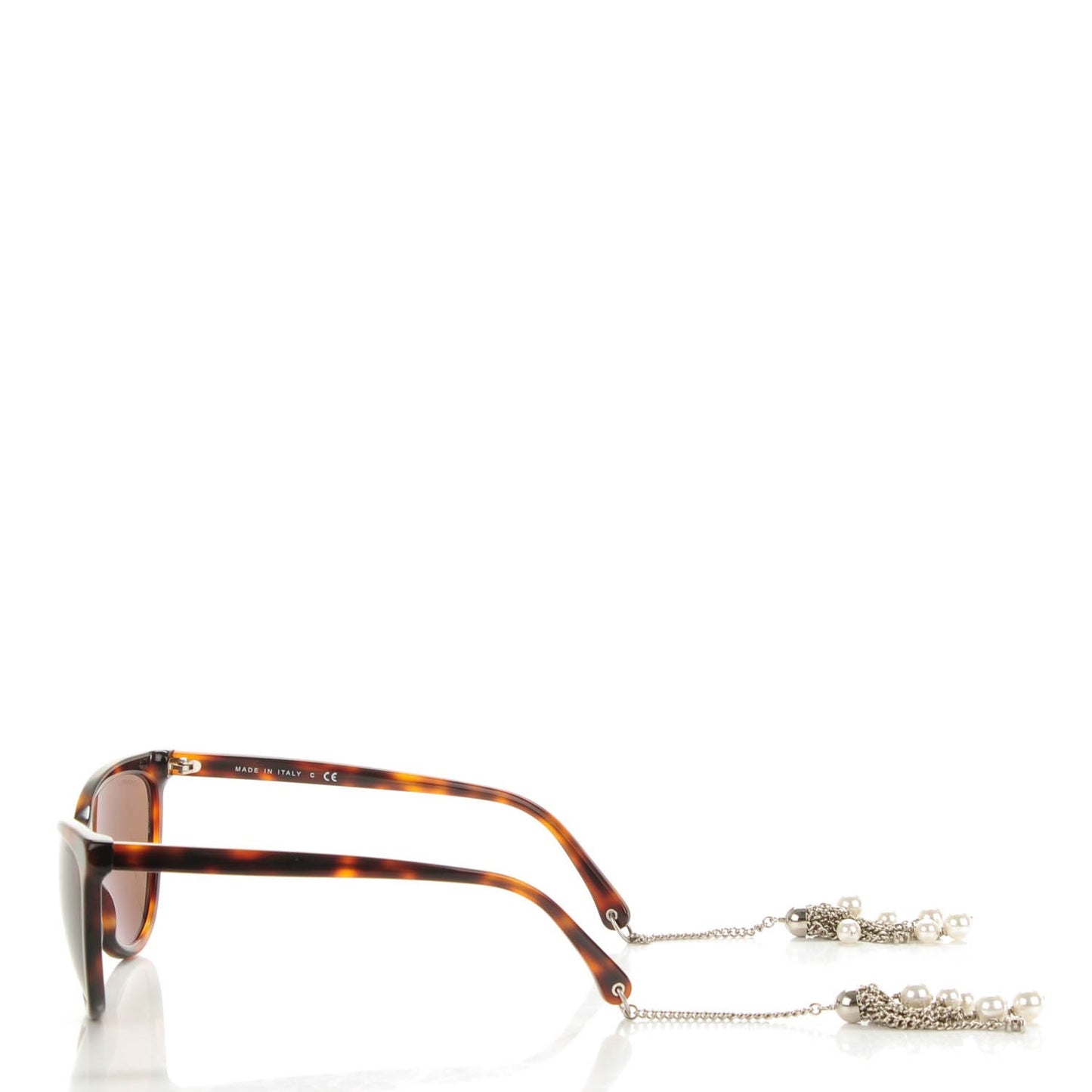 Acetate Fantasy Pearl Cat Eye Sunglasses 5341-H Tortoise