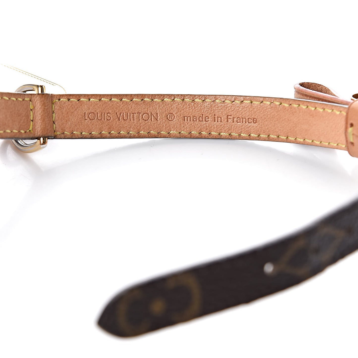 Monogram Baxter Dog Collar PM