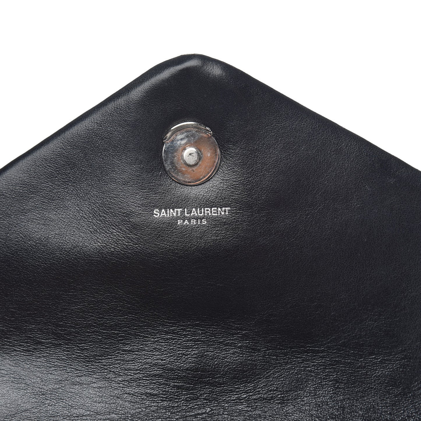 Calfskin Y Quilted Monogram Medium Loulou Backpack Black