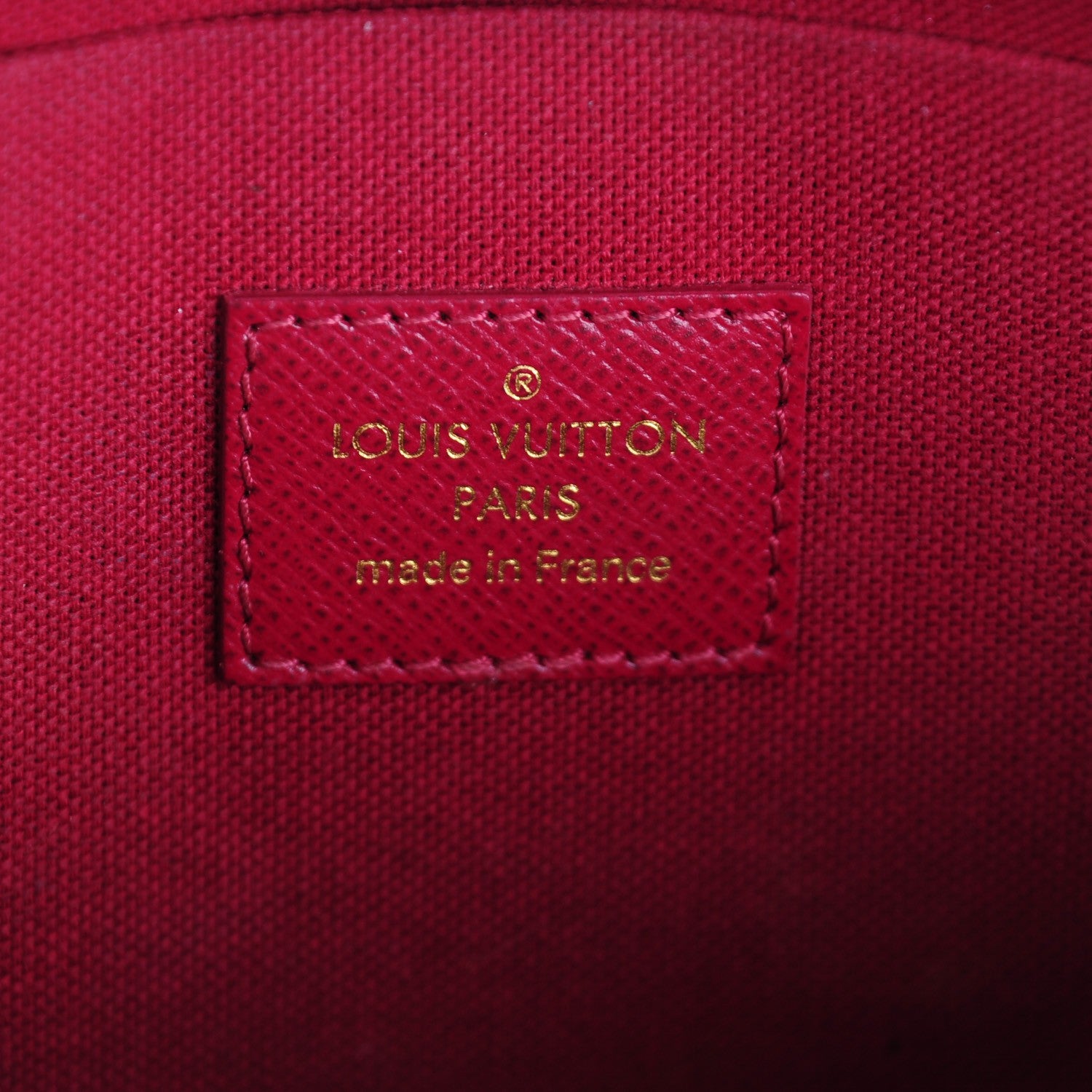 Louis Vuitton Monogram Pochette Felicie Chain Wallet Fuchsia 8 of 9