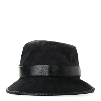 Gucci Monogram GG Canvas Fedora S Black 5 of 9