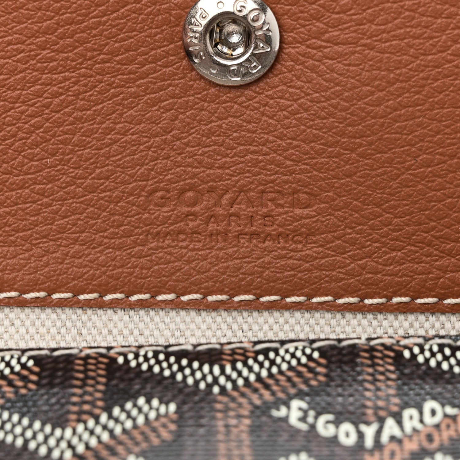 Goyard Goyardine Saint Louis PM Black Gold 7 of 11