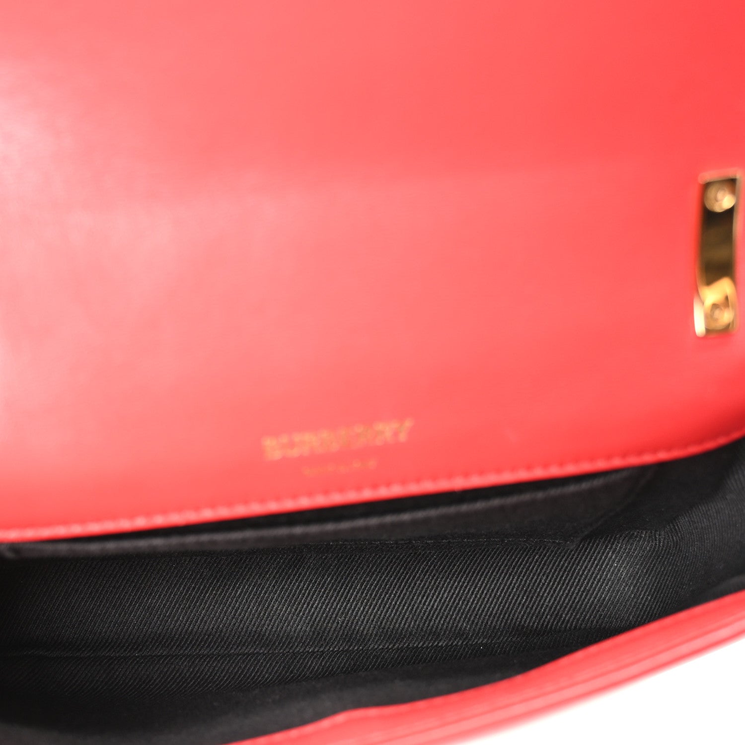 Burberry Lambskin Quilted Mini Lola Bag Bright Red 5 of 10