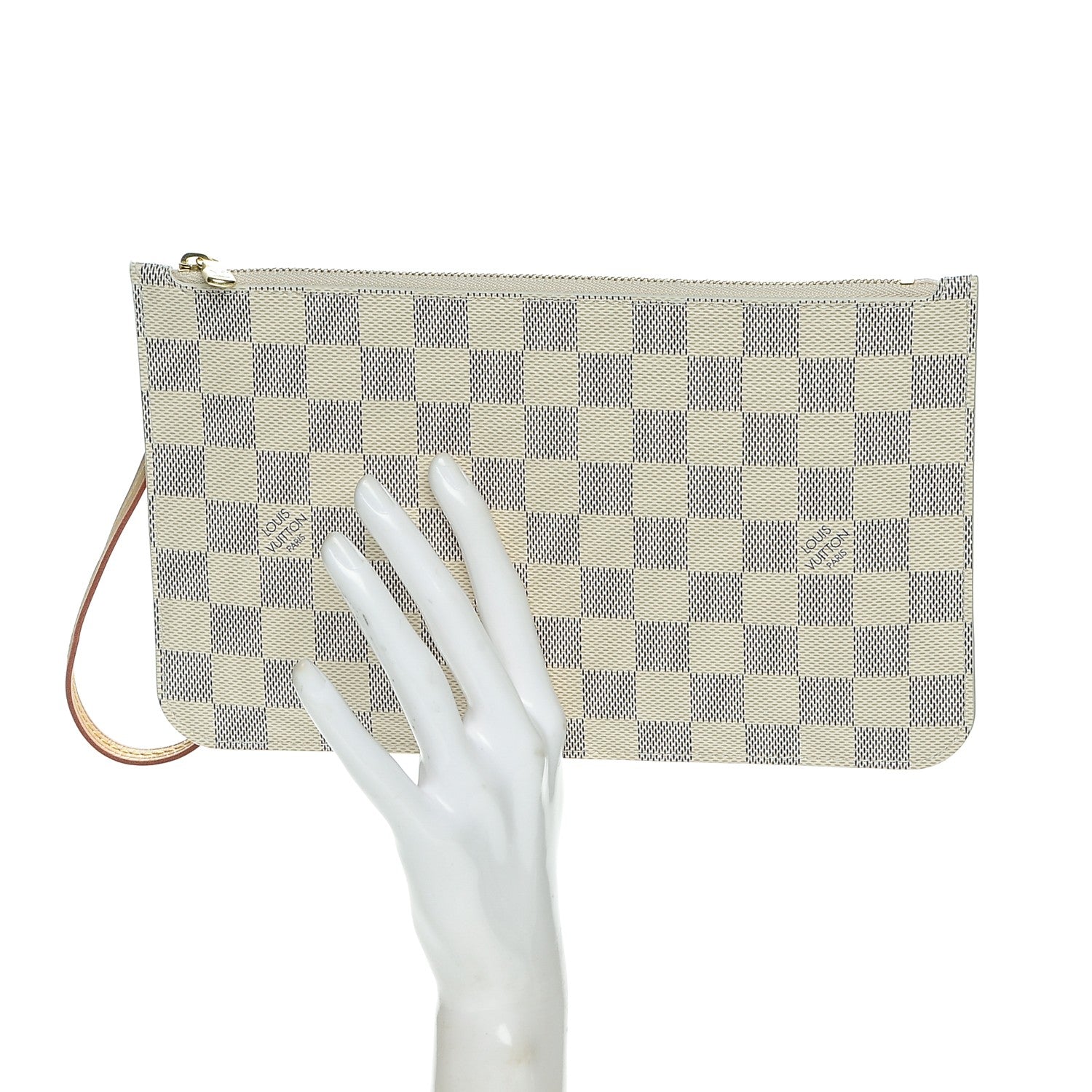 Louis Vuitton Damier Azur Neverfull MM GM Pochette 2 of 6