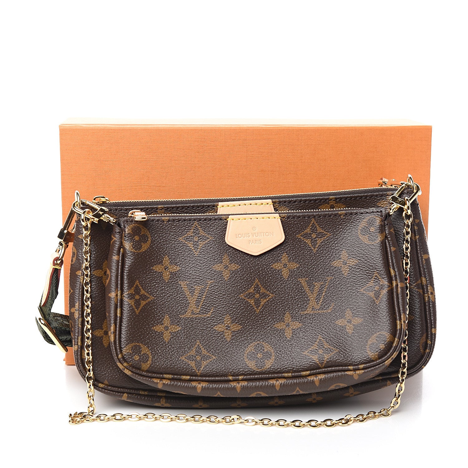 Louis Vuitton Monogram Multi Pochette Accessories Kaki 11 of 11