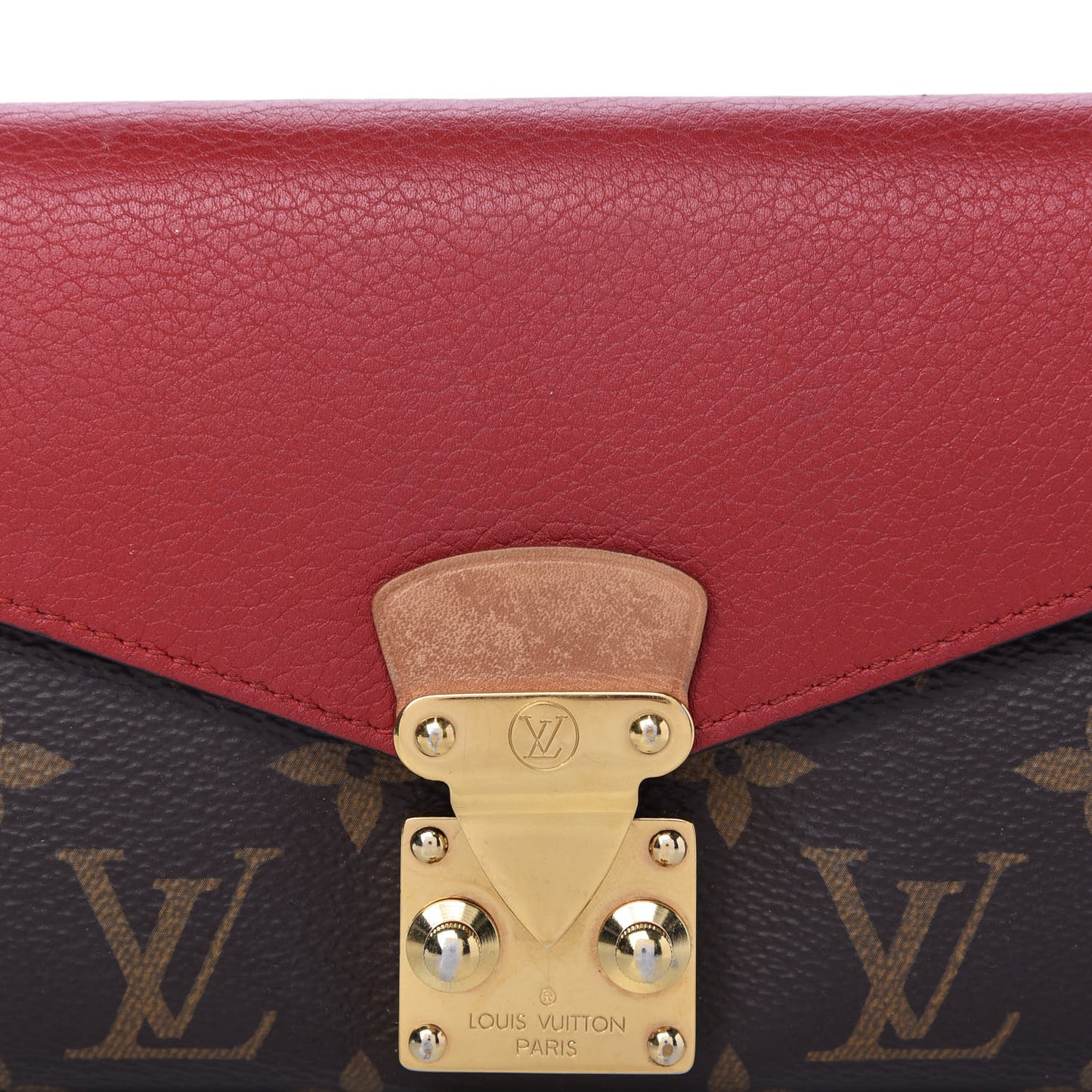 Monogram Pallas Wallet Cherry