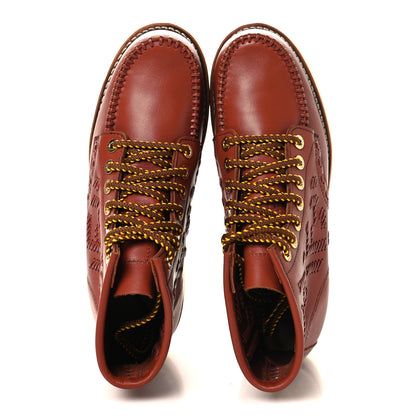 Fendi Vitello Infilature Biker Boots 39 Sienna 2 of 10