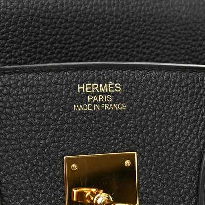 Hermes Togo Birkin 35 Black 6 of 12