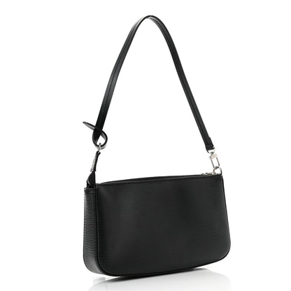Louis Vuitton Epi Pochette Accessories NM Black 3 of 10
