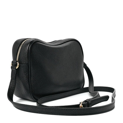 Gucci Pebbled Calfskin Small Soho Disco Bag Black 3 of 12